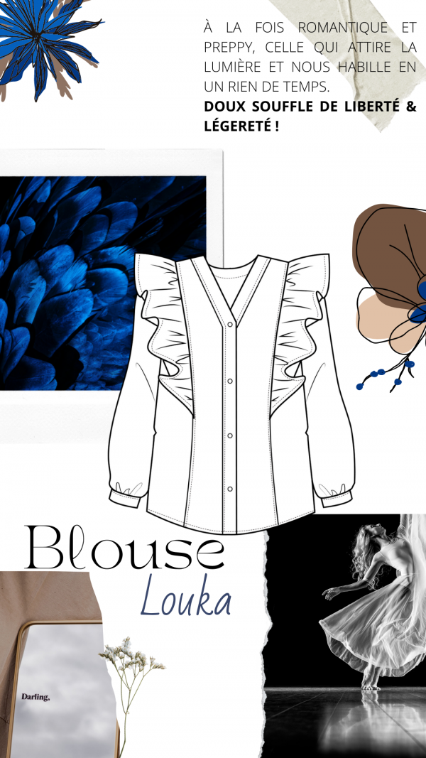 Moodboard Blouse Louka